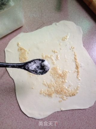 五香盘丝饼的做法步骤：6