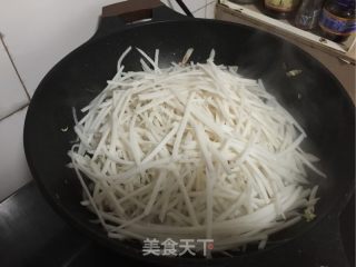 炒粉利的做法步骤：6