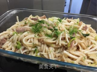 炒粉利的做法步骤：9