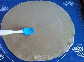 抹茶葱花饼的做法步骤：4