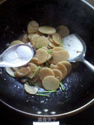 肉片炒山药的做法步骤：10