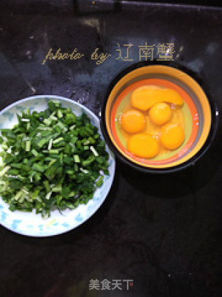 韭菜炒蛋的做法步骤：2