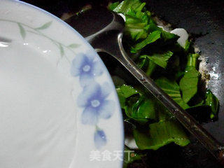 菜芯炒山药的做法步骤：4