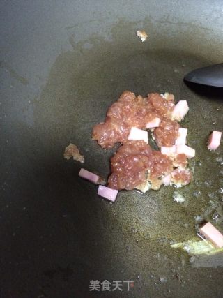 火腿玉米胡萝卜的做法步骤：5