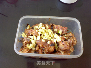 豆豉虾米蒸排骨的做法步骤：3