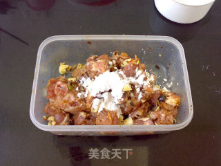 豆豉虾米蒸排骨的做法步骤：4