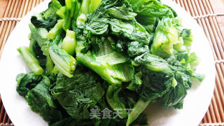 蚝油小白菜:清香与清鲜的清脆交融的做法步骤：1