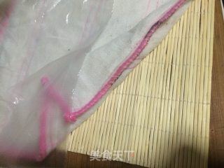 懒熊食谱—糯米包油条的做法步骤：3