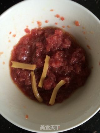 蒸牛肉末的做法步骤：1
