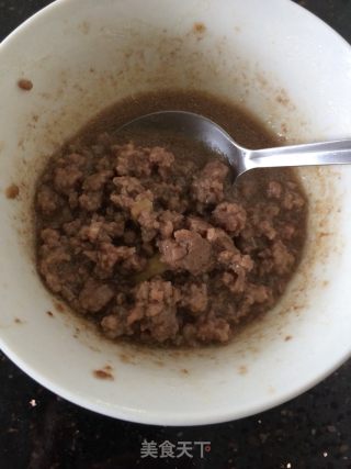 蒸牛肉末的做法步骤：4