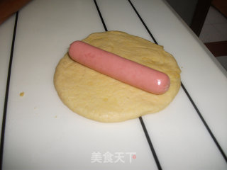 热狗卷的做法步骤：5