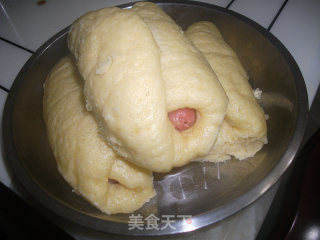 热狗卷的做法步骤：8