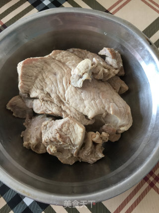 自制肉松的做法步骤：4