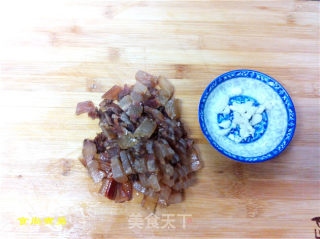 腊肉炒芥菜心的做法步骤：4