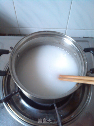 过桥碧绿虾滑的做法步骤：2