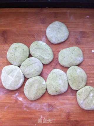翡翠荷叶饼的做法步骤：10