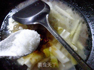 酸辣雷笋的做法步骤：9