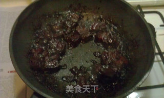 蓝莓焖五花肉的做法步骤：12