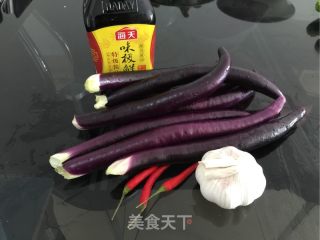 煎蒸茄子的做法步骤：1