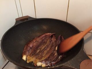 煎蒸茄子的做法步骤：4
