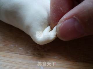 韭菜盒子----初春食韭正当时（附盒子花边的详细包法）的做法步骤：19