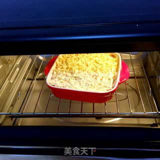 培根番茄焗饭的做法步骤：6