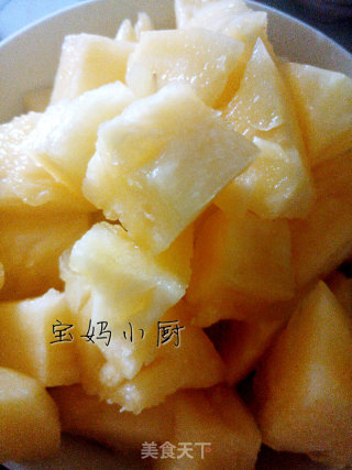 菠萝咕咾肉的做法步骤：1
