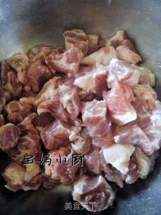 菠萝咕咾肉的做法步骤：2
