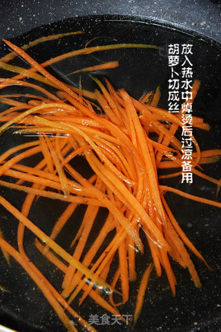 麻香海蜇丝的做法步骤：2
