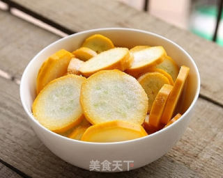 拌香蕉西葫芦的做法步骤：3