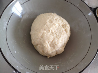 10L烤箱之巧克力馅菠萝面包的做法步骤：3