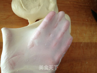 10L烤箱之巧克力馅菠萝面包的做法步骤：4