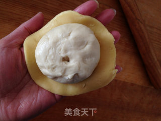 10L烤箱之巧克力馅菠萝面包的做法步骤：17