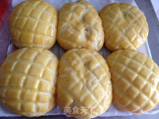 10L烤箱之巧克力馅菠萝面包的做法步骤：22