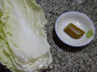 咖喱白菜的做法步骤：1