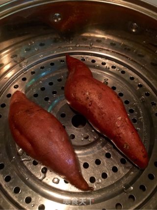 红薯布丁的做法步骤：1