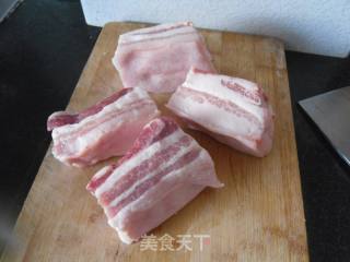 陈皮白肉的做法步骤：1