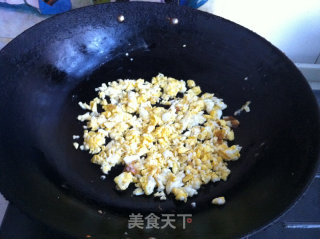 荠菜鸡蛋豆渣馅饼的做法步骤：5