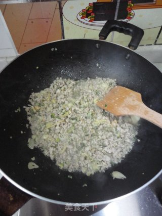 肉末酸豆角的做法步骤：3