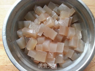 酱烧魔芋豆腐的做法步骤：2
