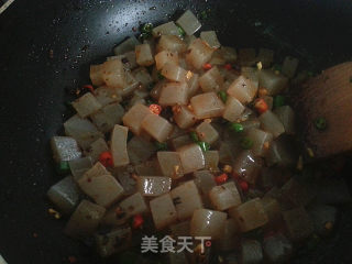 酱烧魔芋豆腐的做法步骤：12