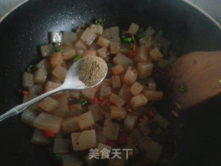 酱烧魔芋豆腐的做法步骤：13