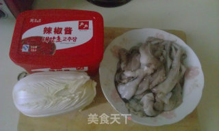辣白菜炒章鱼的做法步骤：1