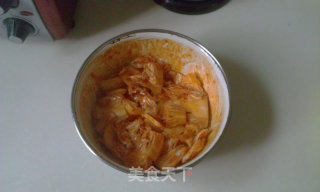 辣白菜炒章鱼的做法步骤：7