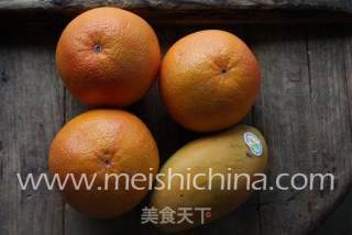 芒果西柚汁的做法步骤：1
