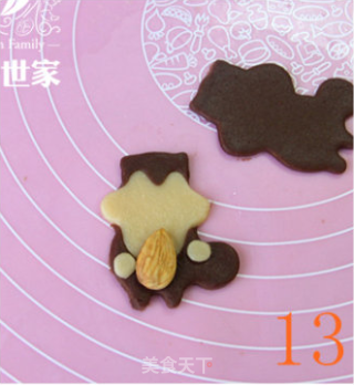 [香兰世家]快乐松鼠饼干 穿越童年的做法步骤：13