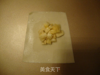 香炸香蕉糖果的做法步骤：2