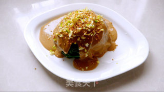 麻汁菠菜的做法步骤：7