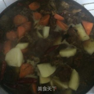 土豆炖牛肉的做法步骤：13