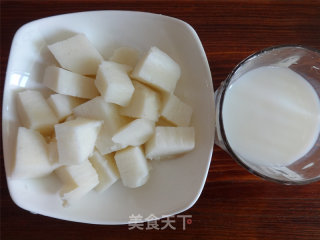换个花样吃山药——蓝莓山药泥的做法步骤：2